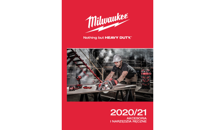 New catalog: Accessories and hand tools Milwaukee 2020