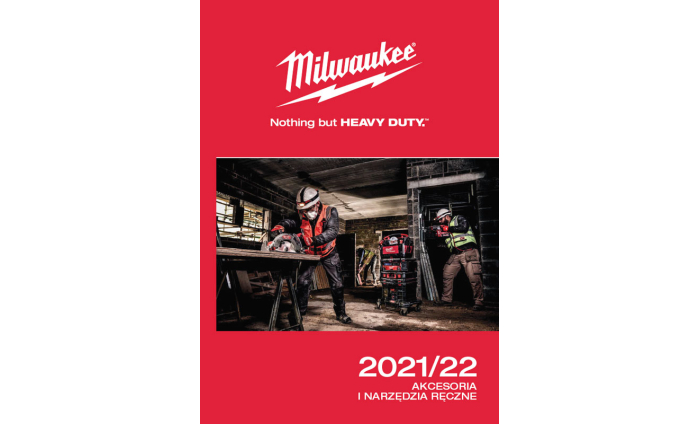 Nowy katalog: Akcesoria i narzędzia ręczne Milwaukee 2021
