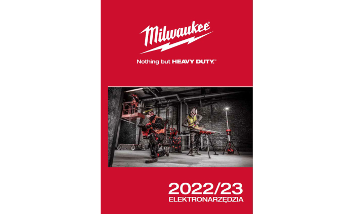 Nowy katalog elektronarzędzi Milwaukee 2022
