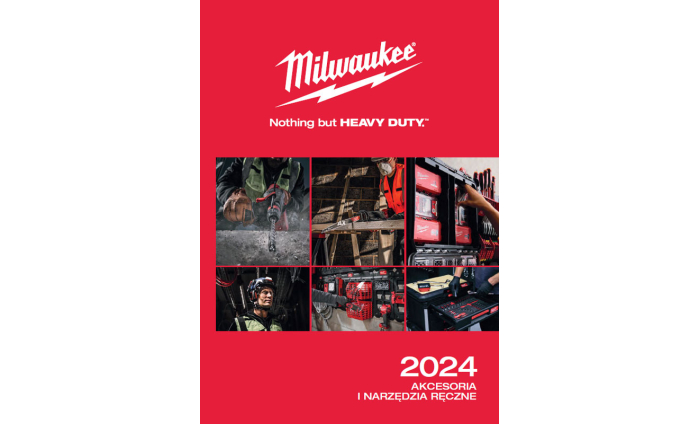 Nowy katalog: Akcesoria i narzędzia ręczne Milwaukee 2024